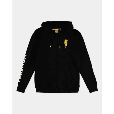 Afbeelding van Pokemon Vest met capuchon L Attacking Pika! Zwart