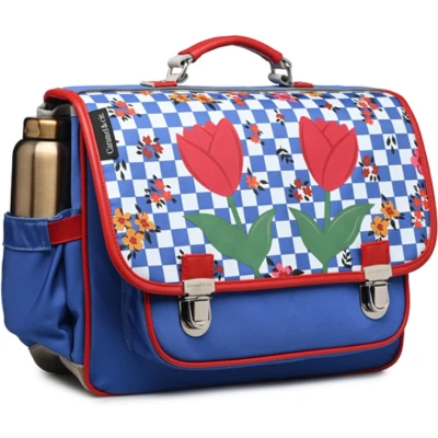 Afbeelding van Boekentas tulpen medium Caramel et Cie