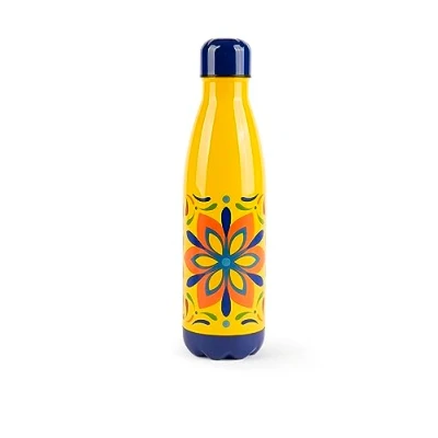 Afbeelding van Excelsa Puebla thermosfles, 50 cl, geel, roestvrij staal
