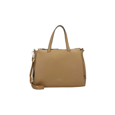 Afbeelding van Gabor schoudertas Jenny Zip Shopper Camel Lichtbruin