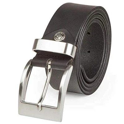 Afbeelding van LINDENMANN riem heren lederen heren/herenriem, volledig rundlederen XXL, echt buffelleer riem, 40 mm, zwart