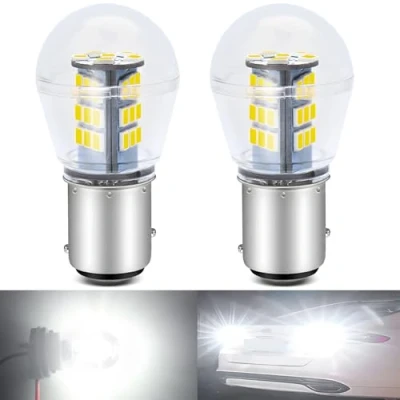 Afbeelding van DEFVNSY Set van 2 1157 BAY15D 2057 2357 7528 Extreem helder wit LED licht 2835 33 SMD lampen voor interieur RV back uplampen Dagrijlicht 10 30V DC