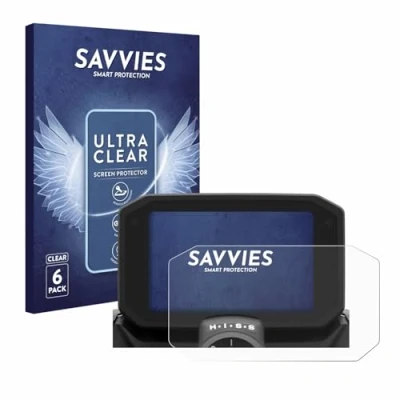Afbeelding van Savvies Screenprotector voor Honda Hornet CB 750 Folie Beschermfolie transparant (6 Stuks)