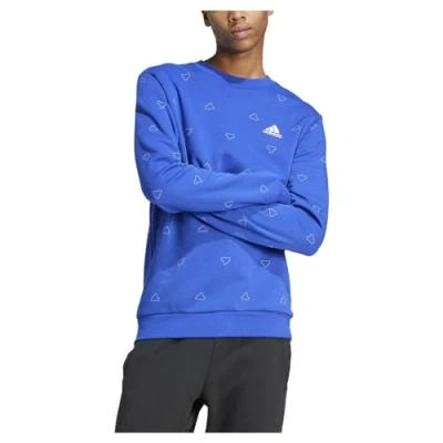 Afbeelding van adidas Crew Sweatshirt voor heren, Semi Lucid Blauw, L