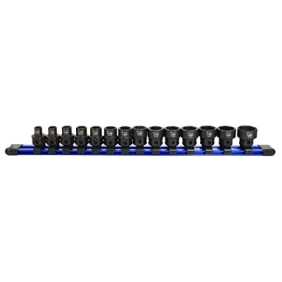 Afbeelding van Astro Tools 78314 14 delige 3/8&quot; drive low profile nano slagdoppen metrisch