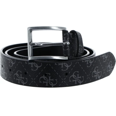 Afbeelding van GUESS Riem Vezzola Adjustable Belt W95 Dark Black Zwart