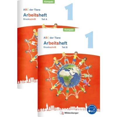 Afbeelding van ABC der Tiere 1 Neubearbeitung Arbeitsheft Druckschrift Kompakt, Teil A und B: Förderausgabe