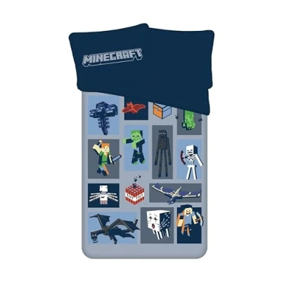 Afbeelding van Dekbedovertrek Emblematic Eenpersoons 140 x 200 cm Polyester