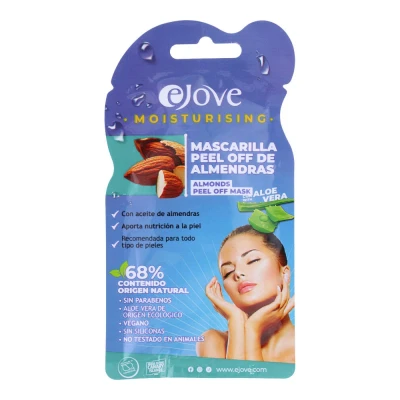 Afbeelding van Ejove Amandel Peel Off Gezichtsmasker 20 ml Diepe Reiniging Hydrateert Huid Stralende en Verjongde met Amandelolie