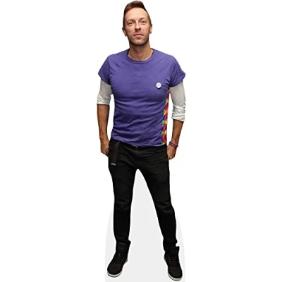 Afbeelding van Chris Martin (Purple Top) Levensgrote Knipsels