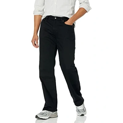 Afbeelding van Amazon Essentials Heren Straight fit Stretch Bootcut Jean ,Zwart ,29W / 29L