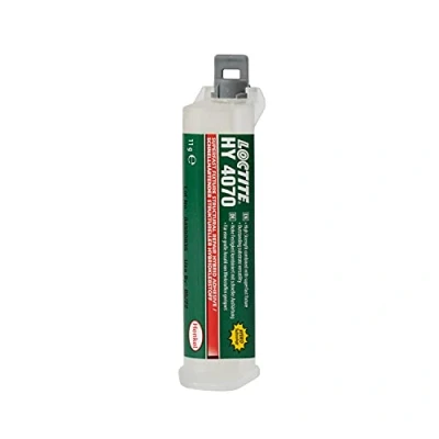 Afbeelding van LOCTITE HY 4070, 2K lijm met hybride technologie, snelle fixatie dankzij cyanoacrylaatcomponent, temperatuurbestendige 2 componentenlijm voor verticale oppervlakken, 1 x 11 g