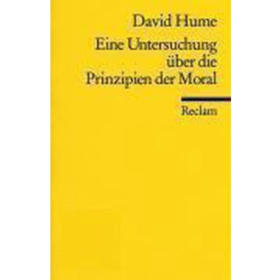 Afbeelding van Eine Untersuchung Über Die Prinzipien Der Moral