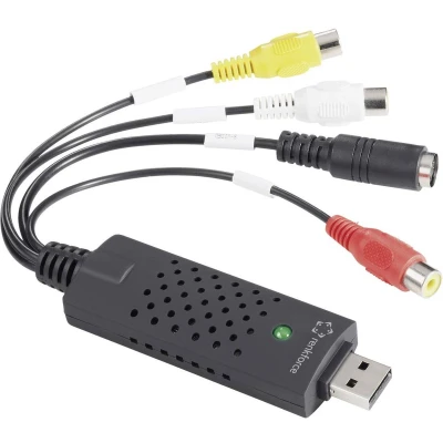 Afbeelding van Renkforce RF VC 120 Video Grabber Incl. videobewerkingssoftware, Plug &amp; Play
