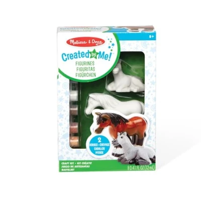 Afbeelding van Melissa &amp; Doug Horses figurines Arts Crafts Developmental Toy 3+ Cadeau voor Jongens of Meisje
