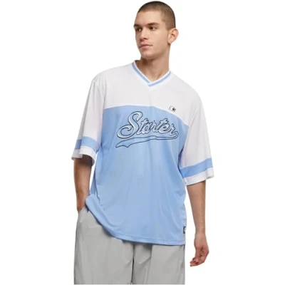 Afbeelding van Starter Tshirt print, Heren, Maat: XL, Carolinablue