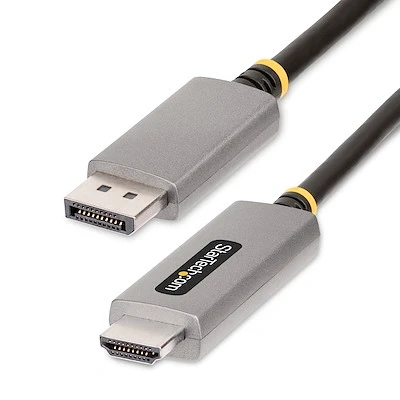 Afbeelding van StarTech.com 2m DisplayPort naar HDMI Adapter Kabel, 8K 60Hz, 4K 144Hz, HDR10, Actieve DP 1.4 H