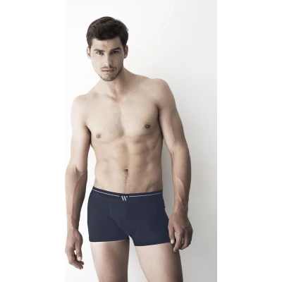 Afbeelding van Woody Boxer Short Duopack Blauw XL