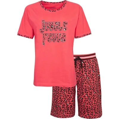 Afbeelding van Irresistible dames shortama Jungle fever S Roze