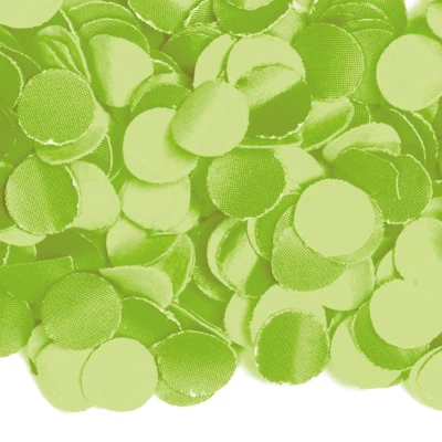 Afbeelding van Zakje met 600 gram lime groene Confetti