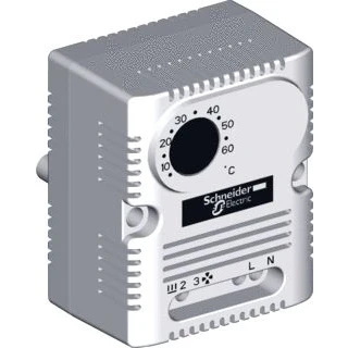 Afbeelding van Schneider electric thermostaat f 0 60graden c verwarmen ventileren met omkeercontact nsyccothi