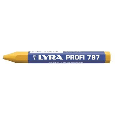 Afbeelding van Lyra PROFI 797 Geel Merkkrijt (12 Stuks)