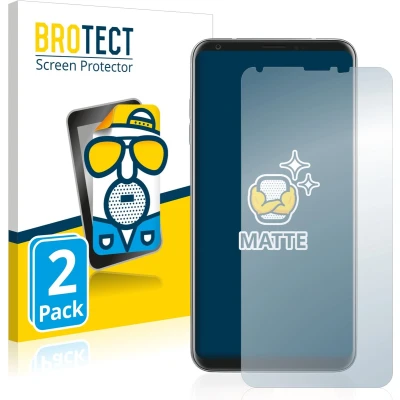 Afbeelding van BROTECT (2 Stuks) Antireflecterende Beschermfolie voor LG V30 Anti Glare Screen Protector, Mat, Ontspiegelend