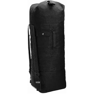 Afbeelding van Mil Tec Plunjezak US met Dubbele Schouderbanden Katoen 75 liter Black