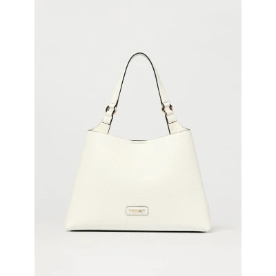 Afbeelding van Structured Top Handle Bag Wo White Clutch Bags
