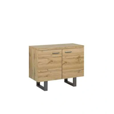 Afbeelding van Beliani Sideboard TIMBER Lichte houtkleur mdf