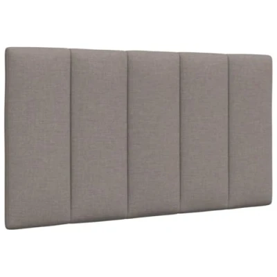 Afbeelding van vidaXL Hoofdbordkussen 80 cm stof taupe