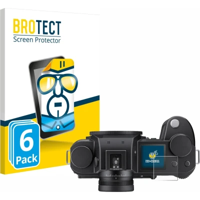 Afbeelding van BROTECT Screenprotector voor Leica SL3 S (Schouderdisplay) Folie Beschermfolie transparant (6 Stuks)