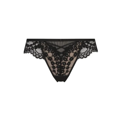 Afbeelding van Hunkemöller String, Dames, Maat: Large, Black