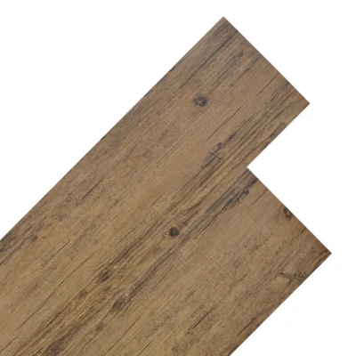 Afbeelding van Vloerplanken niet zelfklevend 5,26 m² 2 mm PVC walnootbruin