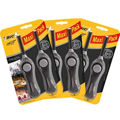 Afbeelding van BIC Multi Gasaanstekers Zwart x6