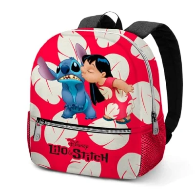 Afbeelding van Disney Lilo en Stitch Rugzak Premium Quality 2 Vakken Hoogte 34cm
