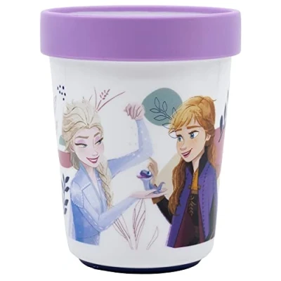 Afbeelding van Stor Frozen Trust The Journey Premium drinkbeker, tweekleurig, antislip, 260 ml