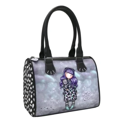 Afbeelding van Handtas Gorjuss Smitten kitten Zwart Wit (28 x 22 13 cm)