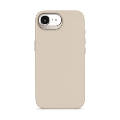 Afbeelding van Decoded Leather Backcover iPhone 16e Clay