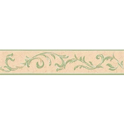 Afbeelding van SLINGER VAN TAKKEN BEHANGRAND beige bruin groen A.S. Création Only Borders 11