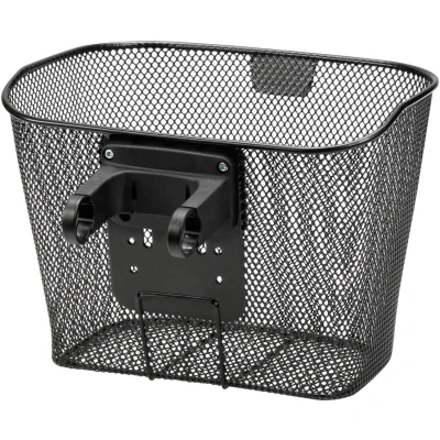 Afbeelding van KlickFix Vaste mand E met houder, black