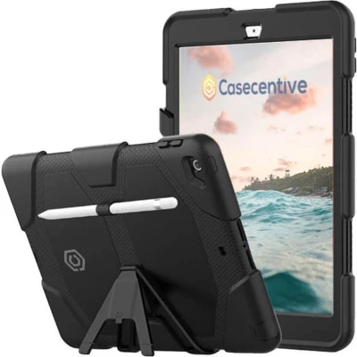 Afbeelding van Casecentive Ultimate Hardcase iPad 10.2 (2019/2020/) zwart