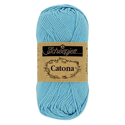 Afbeelding van Scheepjes Catona 10gr 510 Sky Blue