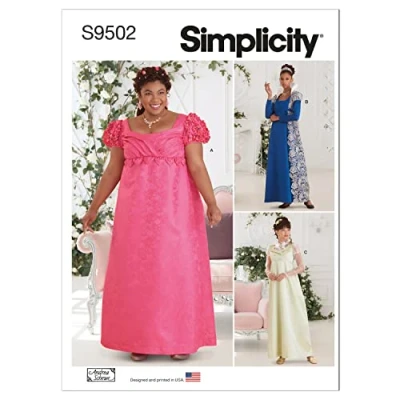 Afbeelding van Simplicity SS9502AA Misses/Plus Size Kostuum AA (10 12 14 16 18)