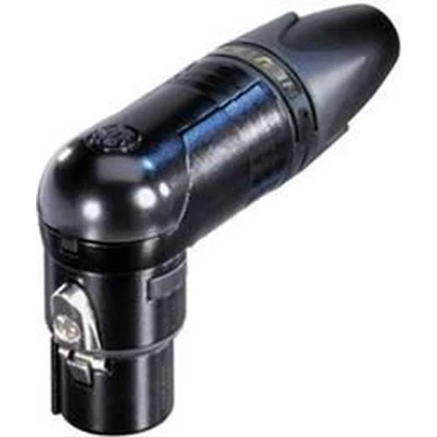 Afbeelding van Neutrik NC10FRX 14 B XLR connector Koppeling, haaks Aantal polen: 10 Zwart 1 stuk(s)