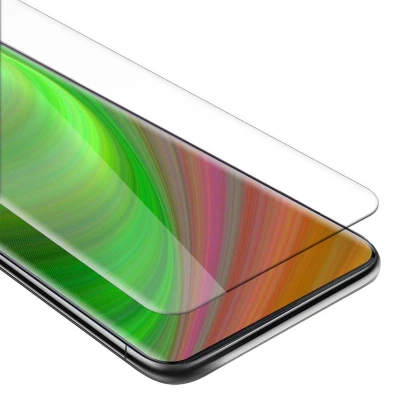 Afbeelding van Cadorabo Screenprotector geschikt voor Oppo FIND X Pantser film Beschermende in KRISTALHELDER Geharde (Tempered) display beschermglas 9H hardheid met 3D Touch
