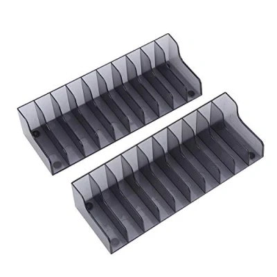 Afbeelding van Game Disk Storage, 2 stuks CD Rack Bamboe Opslag Stand Professioneel Ontworpen voor /Slim/PRO Consoles, Card Houder