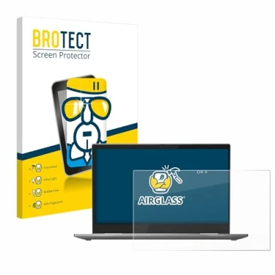 Afbeelding van BROTECT Glas Screen Protector voor Lenovo ThinkPad X1 Yoga (5. Gen.) Schermbeschermer [9H Hardheid, Beschermglas Folie niet Gehard Glas]