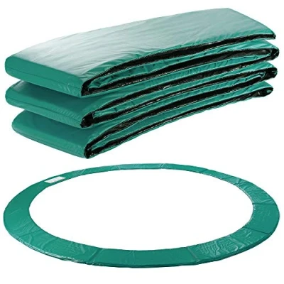 Afbeelding van Arebos Randafdekking voor trampoline 366 cm randbescherming veiligheidsmat, 100% UV bestendig scheurvast accessoires Groen