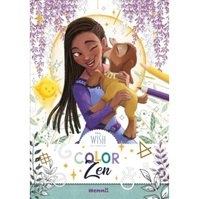 Afbeelding van Disney Wish Color Zen Livre de coloriage Dès 6 ans